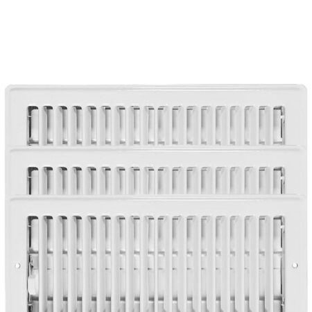 RG0222 (K25-310WH) IMPERIAL REGISTER 3X10" LOUVERED FLOOR WHITE 3 pack