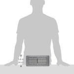 Imperial RG1429 Louvered Plastic Floor Register, 4x10 Inch, Grey