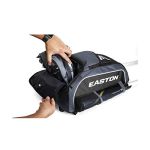 Easton GAME READY Bat & Equipment Backpack Bag | Baseball Softball | 2020 | Red | 2 Bat Pockets | Vented Main Compartment | Vented Shoe Pocket | Zippered Valuables Pocket | Fence Hook - One Size (8064882)