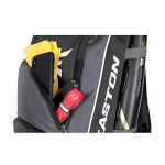 Easton GAME READY Bat & Equipment Backpack Bag | Baseball Softball | 2020 | Red | 2 Bat Pockets | Vented Main Compartment | Vented Shoe Pocket | Zippered Valuables Pocket | Fence Hook - One Size (8064882)