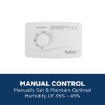 Aprilaire 600M Whole-House Humidifier with Manual Control