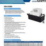 Little Giant 554451 VCMA-20UL Pump Condensate