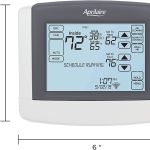 Aprilaire 8620W Touchscreen Wi-Fi Thermostat; Compatible with Alexa