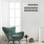 Perfect Aire 4PATW12002 EER 10.5 Thru-The-Wall Air Conditioner with Remote Control, 450-550 sq. ft.