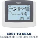 Aprilaire 8620W Touchscreen Wi-Fi Thermostat; Compatible with Alexa