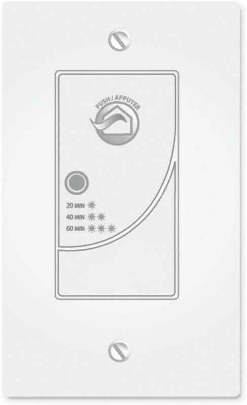 Clean comfort vhp t3p 3 wire electronic push button ventilation timer
