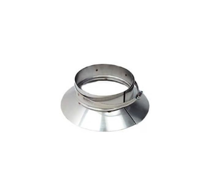 Duravent fasnseal fsssc4 4 inch stainless steel top support storm collar