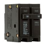 Eaton br230 30 amp 2 pole common trip type br plug on circuit breaker — black3 150x150