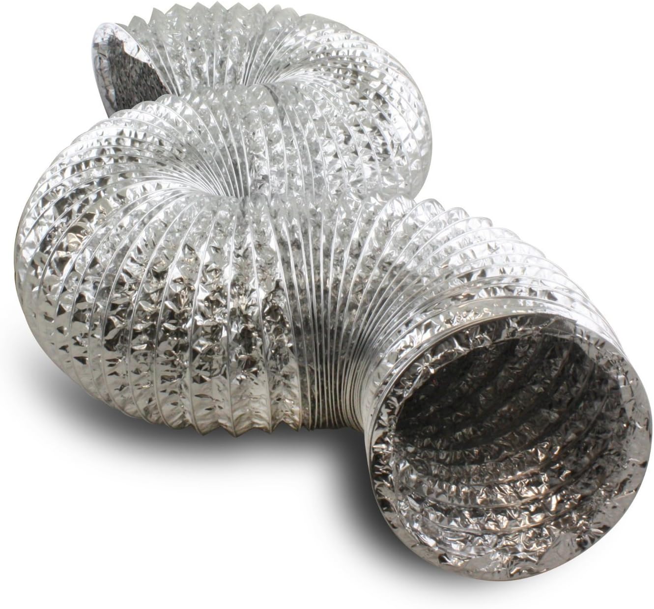 Flexible aluminum air duct pipe 4 inch diameter2