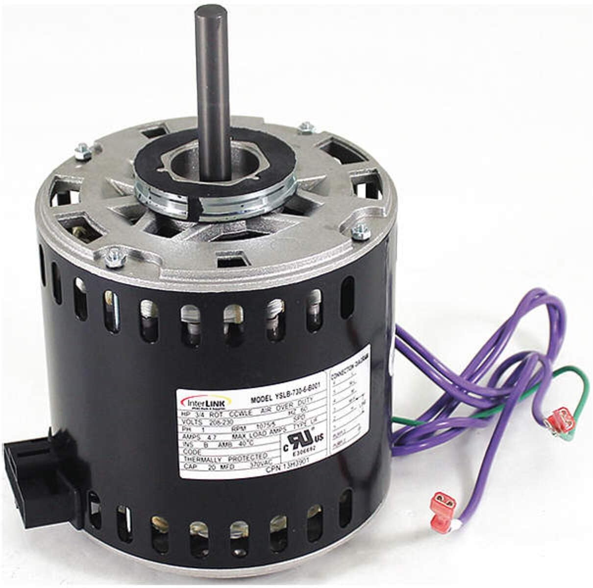 Lennox 13h39 genuine oem 5 speed direct drive blower motor
