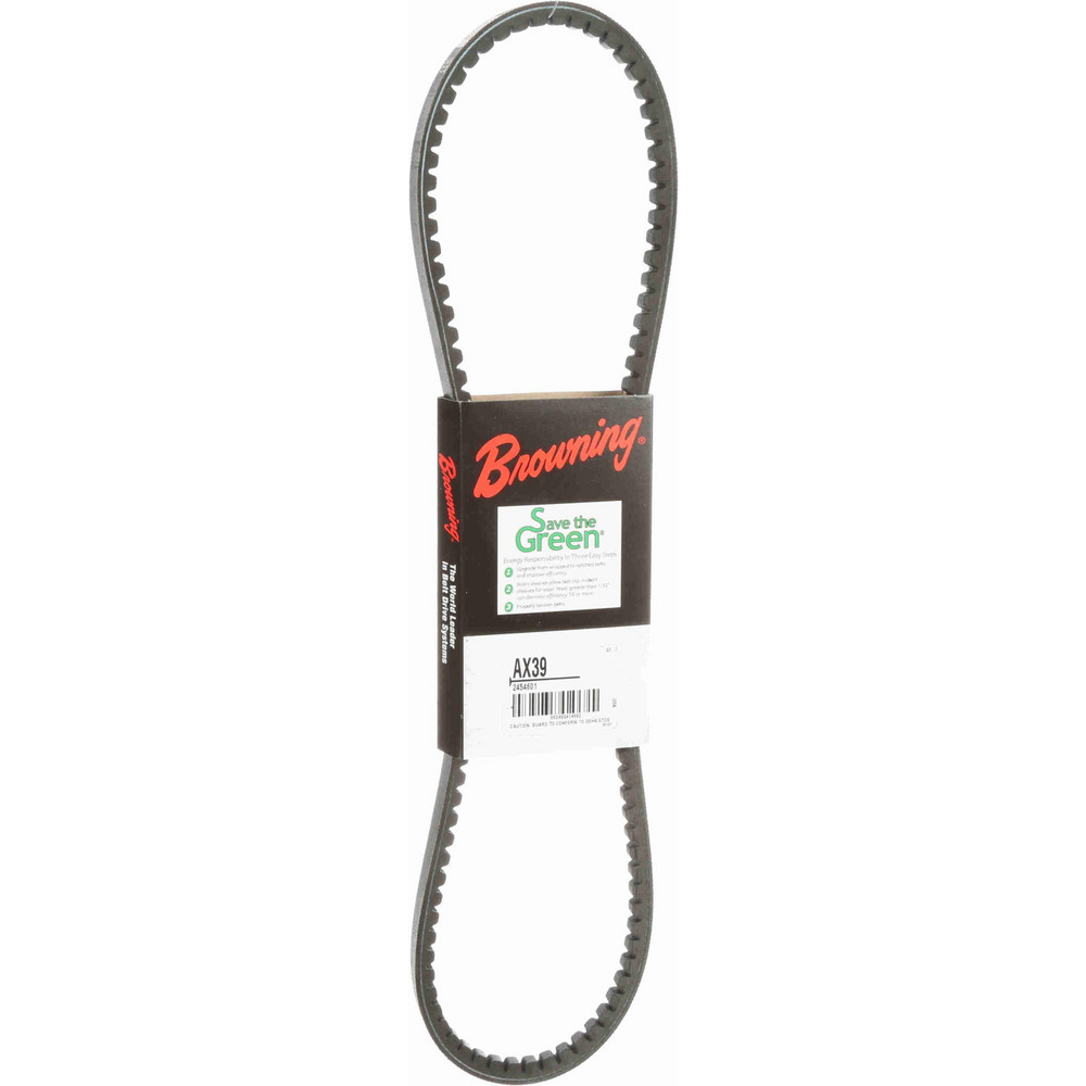 Browning ax39 gripnotch notched v belt ax section