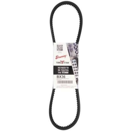Browning bx36 gripnotch notched v belt bx section