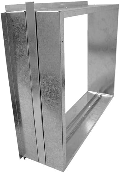 Budrich galvanized steel side access transition furnace filter rack