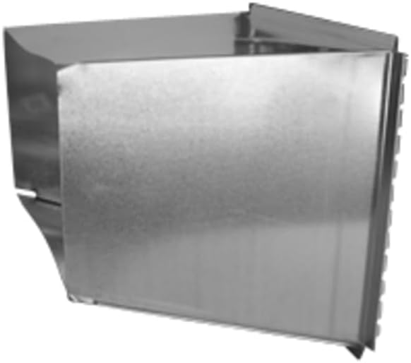Famco sto128straight take off fitting for rectangular plenums 28 gauge galvanized steel