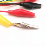 Generic 50cm double ended alligator clip jumper wire test lead 10 piece set 5 150x150