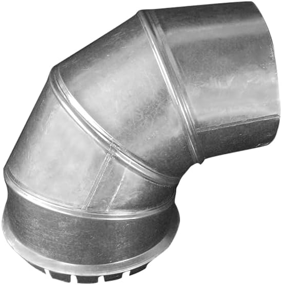 Generic galvanized steel universal round top side duct take off
