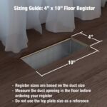 Imperial rg1292 louvered polystyrene white floor register 5 1 150x150