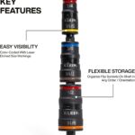 Klein tools 7 in 1 impact rated flip socket set with 5 inch shaft 3 150x150