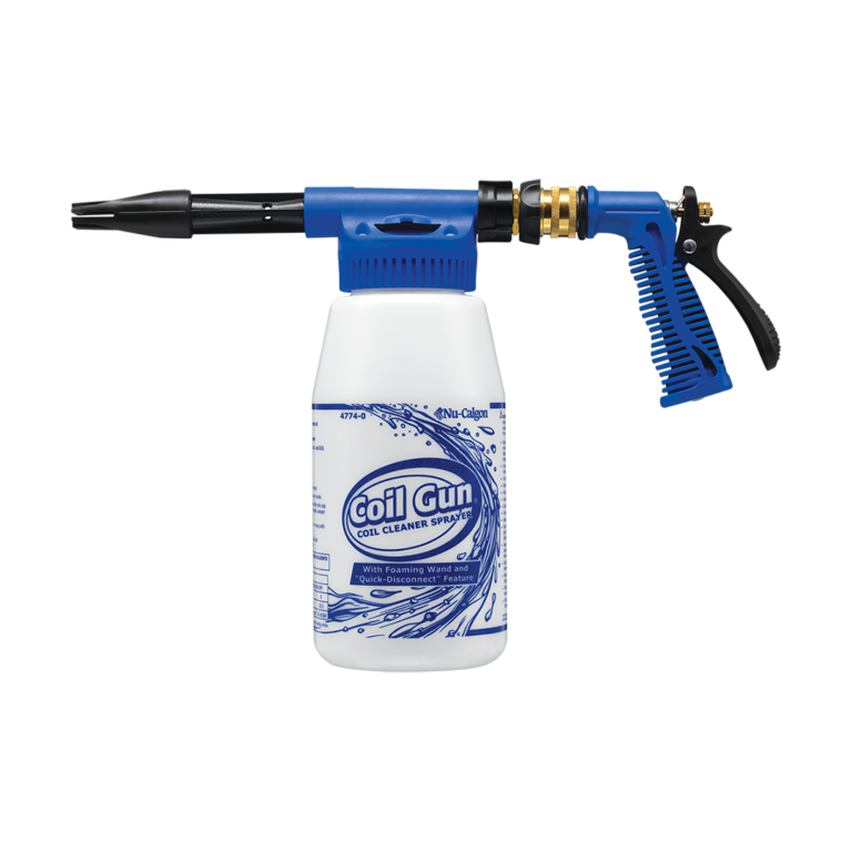 Nu calgon 4774 0 coil gun portable hose sprayer with quick connect nozzle2