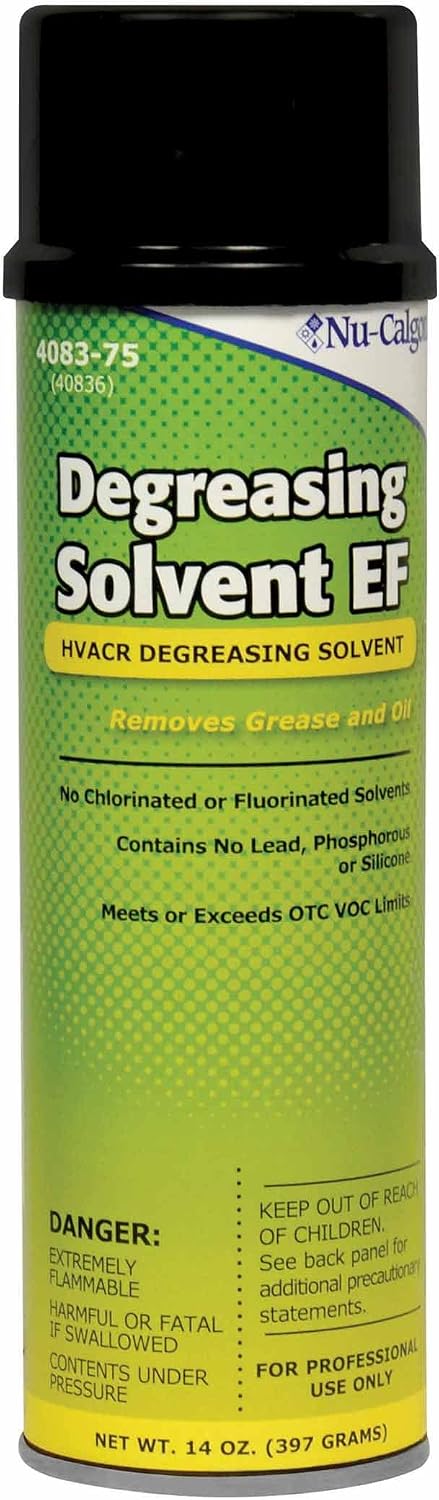 Nu calgon degreasing solvent heavy duty aerosol spray 14 oz