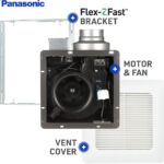Panasonic whisperceiling dc fv 0511vq1 quiet bathroom exhaust fan 50 80 110 cfm 4 150x150