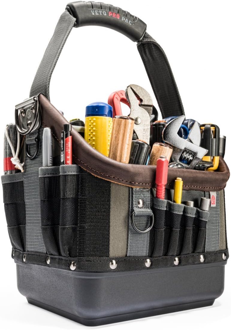 Veto pro pac tech ot mc professional compact open top tool bag tote