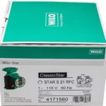 Wilo star s21 rfc 3 speed hydronic circulator pump with rotating flanges 3 150x150