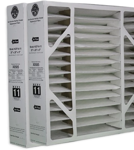 x0585 2 pack filters, Lennox 20x20x5 Merv 11