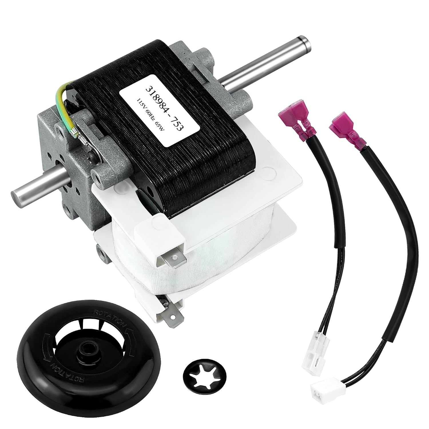 Carrier bryant payne furnace draft inducer motor replacement assembly
