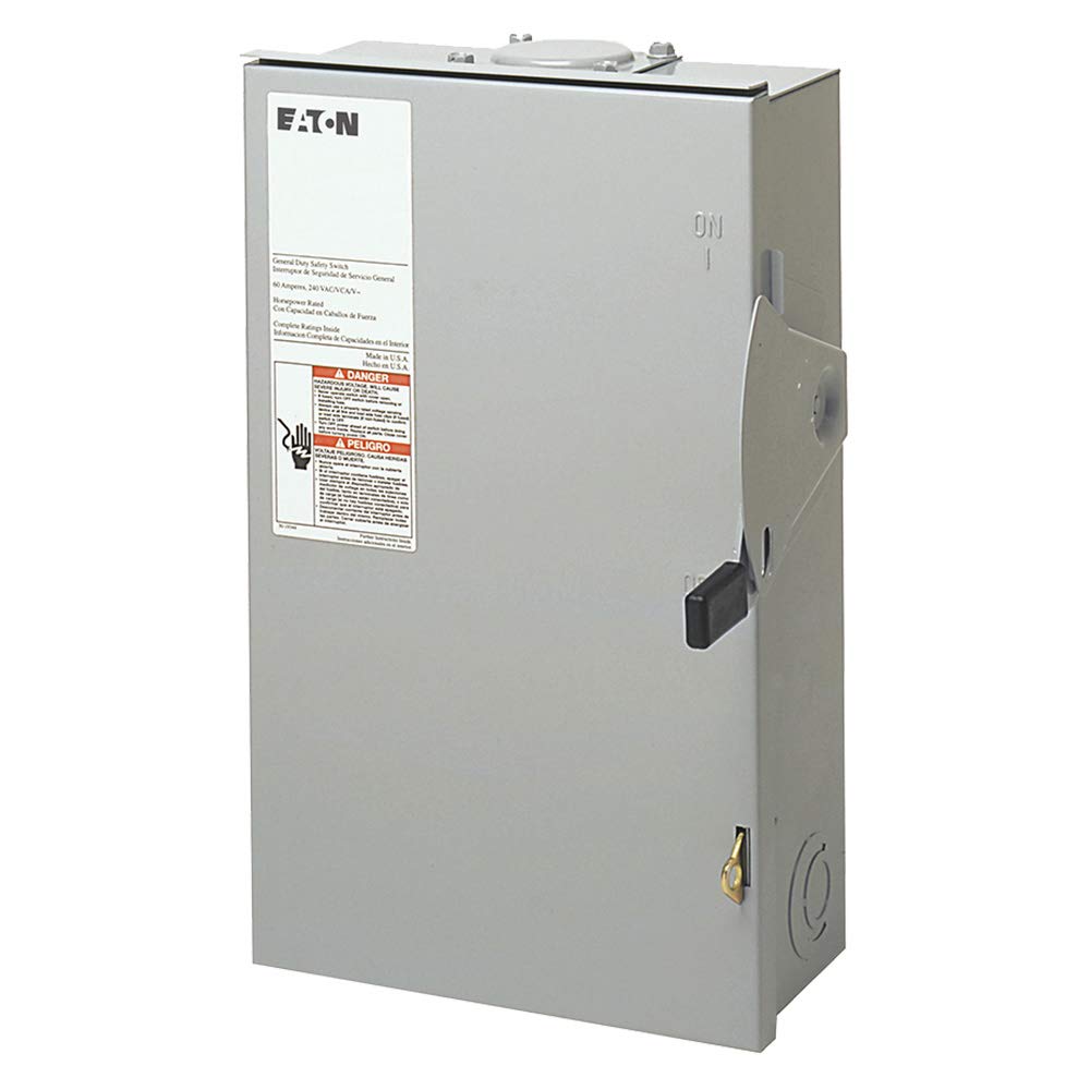 Eaton general duty fusible safety switch with neutral