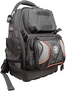 Klein tools tradesman pro tool master backpack with 48 storage pockets