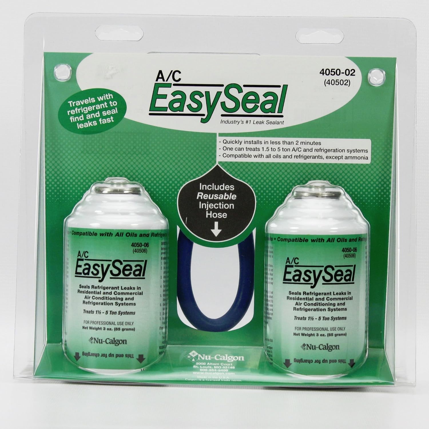 Nu calgon a c easyseal refrigerant leak sealant 21 counter display pack