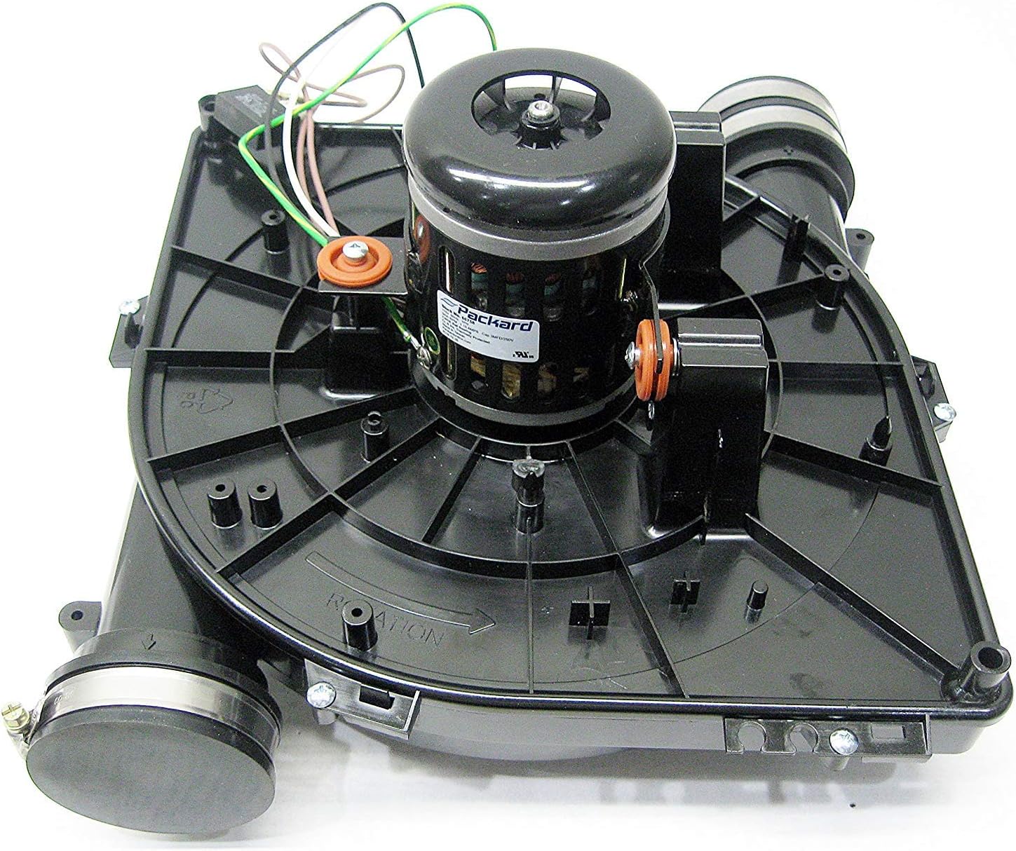 Packard hvac furnace draft inducer motor blower assembly