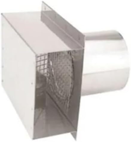Flexmaster novavent 4 stainless steel single wall vent termination box