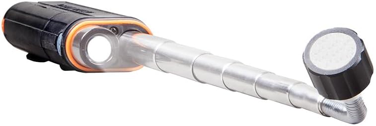 Klein tools telescoping magnetic led pickup and mechanical retrieval tool